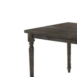 60" Claudia Li Dining Table Weathered Gray - Acme Furniture -HOMCOM Sales Store GUEST 79cfd126 007e 429b b9ca 32ae30076ba8