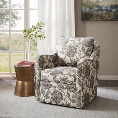 Mitchell Wide Seat Swivel Armchair - Madison Park 3 Mitchell Wide Seat Swivel Armchair - Madison Park