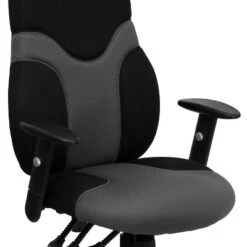 Emma And Oliver High Back Ergonomic Black/Gray Mesh Swivel Task Office Chair W/ Adjustable Arms 14 Emma And Oliver High Back Ergonomic Black/Gray Mesh Swivel Task Office Chair W/ Adjustable Arms -HOMCOM Sales Store GUEST 7af25daa 6b65 47ac 8e2d ba8d1512c65c