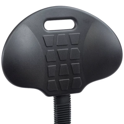 16"-21" Adjustable Height Polyurethane Task Office Chair With Arms Black- Hampden Furnishings 7 16"-21" Adjustable Height Polyurethane Task Office Chair With Arms Black- Hampden Furnishings - Image 5