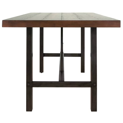 Kavara Rectangular Dining Room Counter Table - Wood/Medium Brown - Signature Design By Ashley 4 Kavara Rectangular Dining Room Counter Table - Wood/Medium Brown - Signature Design By Ashley - Image 2