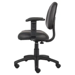 Posture Chair With Adjustable Arms Black - Boss Office Products 8 Posture Chair With Adjustable Arms Black - Boss Office Products -HOMCOM Sales Store GUEST 7d7ea7b4 dbe5 46a3 a051 dc0a3454f8b4