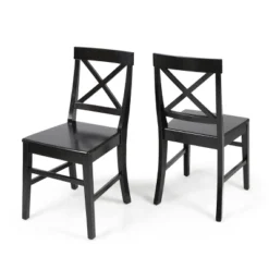 Set Of 2 Roshan Farmhouse Acacia Dining Chair - Christopher Knight Home -HOMCOM Sales Store GUEST 7d97014d 738c 47c4 9640 6e68259906d0