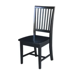 Set Of 2 Mission Side Chair - International Concepts -HOMCOM Sales Store GUEST 7dc6a7a4 8158 4363 b176 8d5e3667da73
