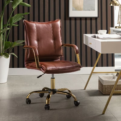 Patrizia Tufted Ergonomic Task 0ffice Chair High Back Executive Swivel Chair For Living Room And Office Room| ARTFUL LIVING DESIGN 15 Patrizia Tufted Ergonomic Task 0ffice Chair High Back Executive Swivel Chair For Living Room And Office Room| ARTFUL LIVING DESIGN - Image 13