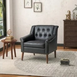Nycteus Vegan Leather Armchair | ARTFUL LIVING DESIGN -HOMCOM Sales Store GUEST 7ebbd73e 5a59 4205 983d d4ce57ae8c1f