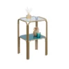 Coral Cape End Table Satin Gold - Sauder -HOMCOM Sales Store GUEST 7f60c0e0 314c 44aa b425 e9dc1cb874cd