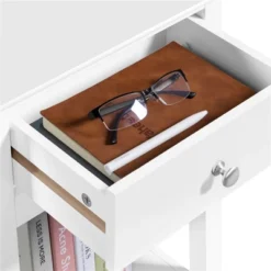 Yaheetech Wooden Bedside End Table For Living Room, Bedroom -HOMCOM Sales Store GUEST 832667e6 ca8f 4bfa 9ce2 ec24c264ff4a