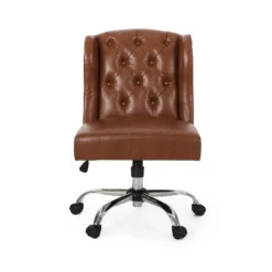 Beltagh Contemporary Wingback Tufted Swivel Office Chair - Christopher Knight Home -HOMCOM Sales Store GUEST 83eab869 be6e 4f67 a30d 8a75f1f85be8