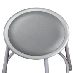 2pk Heavy Duty Vinyl Padded Steel Barstool Gray - Hampden Furnishings -HOMCOM Sales Store GUEST 841a1f65 4029 4a02 9cbd 4aed0cbefe55