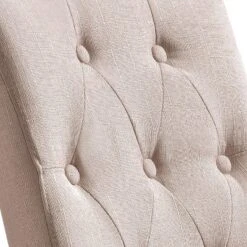 Set Of 2 Aristocratic Solid Wood Tufted Dining Chair-ModernLuxe -HOMCOM Sales Store GUEST 86e48c6f 64dc 47da bf86 ee2e9d5fa89e