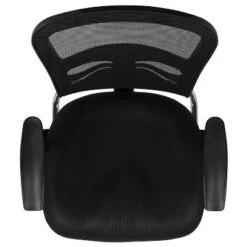 Flash Furniture Black Mesh Side Reception Chair With Chrome Sled Base -HOMCOM Sales Store GUEST 8725ebd2 c157 49c0 8d1e 0e4445eebeb8