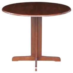 Oval 36" Dual Drop Leaf Table - International Concepts 9 Oval 36" Dual Drop Leaf Table - International Concepts -HOMCOM Sales Store GUEST 87870568 e3b2 4846 9176 487e264ae9be