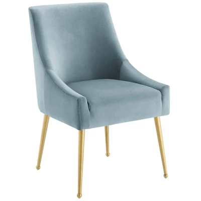 Discern Upholstered Performance Velvet Dining Chair - Modway 11 Discern Upholstered Performance Velvet Dining Chair - Modway - Image 9