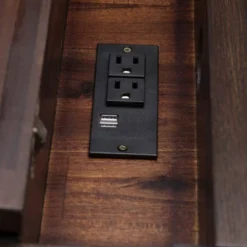 60" Garret Desk Distressed Brown - WyndenHall -HOMCOM Sales Store GUEST 89b38fc4 9793 4c16 aae2 c8cb0669c826