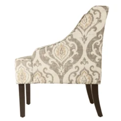 Classic Swoop Accent Armchair - HomePop -HOMCOM Sales Store GUEST 8aa58494 3be8 463c 9cfd f7693efef05b
