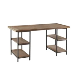 Wells Desk Gray -HOMCOM Sales Store GUEST 8b7d0da3 e30d 4e34 a4d7 7fdc80bf47fe