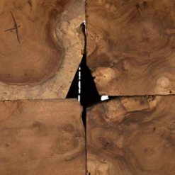 Eldora Natural Teak Root End Table Brown - Bali & Pari -HOMCOM Sales Store GUEST 8c164490 acc5 469f a0f1 74bafcd964ae