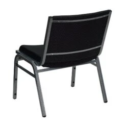 Emma And Oliver Big & Tall 1000 Lb. Rated Black Fabric Stack Chair -HOMCOM Sales Store GUEST 8ff53853 fd89 4e29 afdf 4b013e0588e7