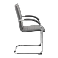 Set Of 2 Vinyl Side Chair - Boss Office Products -HOMCOM Sales Store GUEST 90b00181 7cca 487b 9b1c 7522aec52c97