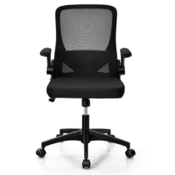 Costway Mesh Office Chair Swivel Computer Desk Chair W/Foldable Backrest & Flip-Up Arms -HOMCOM Sales Store GUEST 919406f7 e03b 44c4 8086 e37fae924fdb