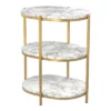 Crail Faux Marble Top Side Table - MiBasics -HOMCOM Sales Store GUEST 91f4a740 8064 4495 bd2b feb2af6ae10c
