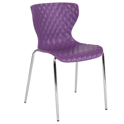 Flash Furniture Lowell Contemporary Design Plastic Stack Chair 16 Flash Furniture Lowell Contemporary Design Plastic Stack Chair - Image 14