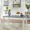 Helena Dining Table White/Gray - Buylateral -HOMCOM Sales Store GUEST 92cb3b91 0b1d 4b89 8b7d a605c95d06c9