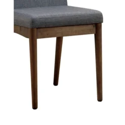 Set Of 2 Mid Century Modern Side Chairs Gray - Benzara -HOMCOM Sales Store GUEST 932c2f11 a770 4991 89c7 73075c369df0