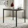 Quentin Faux Marble Counter Height Dining Table Black - Inspire Q -HOMCOM Sales Store GUEST 93a59be7 7243 48ec 8007 b14e98a075ef