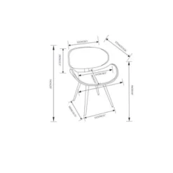 Avondale Dining Chair - WyndenHall 17 Avondale Dining Chair - WyndenHall -HOMCOM Sales Store GUEST 9501b4d9 fd1b 49cc 8d94 ee13f9e2cbb7