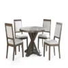 48" Molly Round Dining Table Gray - Steve Silver Co. 2 48" Molly Round Dining Table Gray - Steve Silver Co. -HOMCOM Sales Store GUEST 959f9280 9fa6 462a b23e a610408777ac