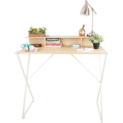 Joy Standing Desk 48” Stand-up Workstation With Cubbies – Wood Grain Finish – Stand Steady 6 Joy Standing Desk 48” Stand-up Workstation With Cubbies – Wood Grain Finish – Stand Steady - Image 4