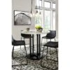Centiar Round Dining Table Black - Signature Design By Ashley -HOMCOM Sales Store GUEST 96f54598 b3a1 46c0 a415 2cb5d4ade844