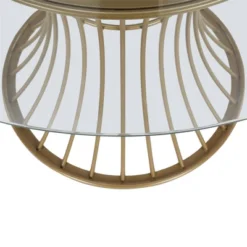 Westwood Glass Top Dining Table With Tempered Glass Brass - CosmoLiving By Cosmopolitan 10 Westwood Glass Top Dining Table With Tempered Glass Brass - CosmoLiving By Cosmopolitan -HOMCOM Sales Store GUEST 9833fcb5 d502 4dba 9249 259fe22b35df