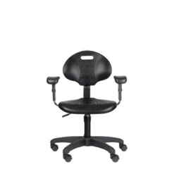 16"-21" Adjustable Height Polyurethane Task Office Chair With Arms Black- Hampden Furnishings 34 16"-21" Adjustable Height Polyurethane Task Office Chair With Arms Black- Hampden Furnishings -HOMCOM Sales Store GUEST 9a3133c2 a687 42a9 b363 2a3a2b2ac963