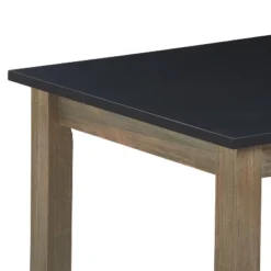 Elmhurst Dining Table Black And Weathered Gray - Finch -HOMCOM Sales Store GUEST 9bb7cc31 e739 4c89 8946 2ae8fbc47e36