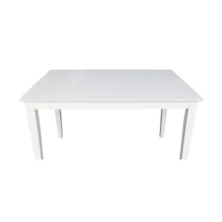 Solid Wood 30 X 48" Dining Table White - International Concepts -HOMCOM Sales Store GUEST a0a9bf9e 59a2 4100 9b3d a5c04f77617b