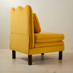 Bencia Slipper Chair Mustard - Opalhouse™ Designed With Jungalow™ -HOMCOM Sales Store GUEST a0cf3891 5fcb 4e49 b2aa 64b42fb9e215