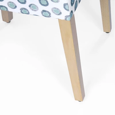 Set Of 2 Open Back Dining Chairs - HomePop 9 Set Of 2 Open Back Dining Chairs - HomePop - Image 7