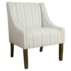 Modern Swoop Accent Armchair - HomePop -HOMCOM Sales Store GUEST a28e4fef d003 4a78 b473 c8b7b1d45c1a