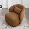 Boucle Upholstered Swivel Barrel Chair - Kinwell 2 Boucle Upholstered Swivel Barrel Chair - Kinwell -HOMCOM Sales Store GUEST a346aca7 cb3f 44c1 b9d0 26681222b035