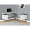 70" Computer Desk Look Left Or Right Face Light Gray - EveryRoom -HOMCOM Sales Store GUEST a3c625de 4433 47ba a928 94345e84ddd8