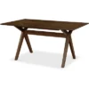 Lukas Wood Dining Table Brown - Adore Decor 1 Lukas Wood Dining Table Brown - Adore Decor -HOMCOM Sales Store GUEST a53cec0f 71e8 445a accb 18764c760627