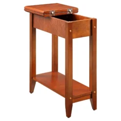 American Heritage Flip Top End Table - Johar Furniture -HOMCOM Sales Store GUEST a6de99ed 683a 44bc 907f 2034e6299b2f