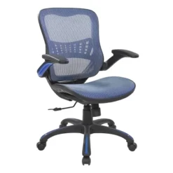 Mesh Seat And Back Manager's Chair - OSP Home Furnishings -HOMCOM Sales Store GUEST a7c40b04 e9e8 4641 a947 718989219fa6