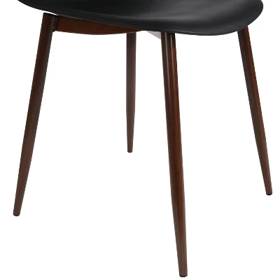 Set Of 4 Virginia Sculpted Dining Chair - Poly & Bark 9 Set Of 4 Virginia Sculpted Dining Chair - Poly & Bark - Image 7