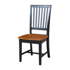 Set Of 2 Mission Side Chair - International Concepts -HOMCOM Sales Store GUEST aac12e33 d200 4485 8f34 5d7f5613df62