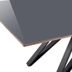 Seldovia Mid Century Dining Table Matte Black - Modern Home -HOMCOM Sales Store GUEST abcd9563 c2f5 4034 9a34 a961fdcf43ff