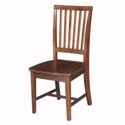 Set Of 2 Mission Side Chair - International Concepts -HOMCOM Sales Store GUEST abeb2fb5 fd1a 4b50 a598 f05b068ff569
